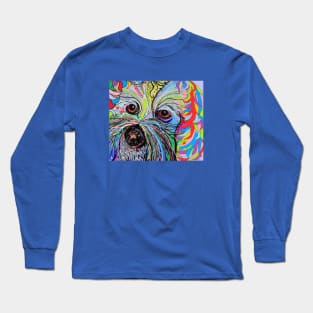 Colorful Cavapoo Long Sleeve T-Shirt